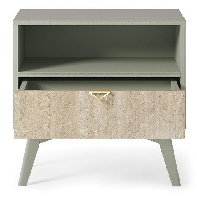 Nočný stolík Forest S54 eukalyptus/jedľa scandi,4