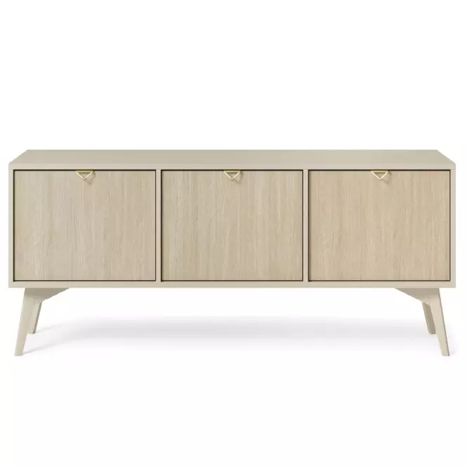 TV stolík Forest 158 piesková béžová/jedľová scandi,3
