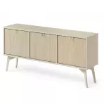 TV stolík Forest 158 piesková béžová/jedľová scandi