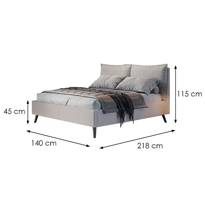 Postel Dantaria 140x200 Letto 80/Coco 83,2