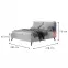 Posteľ Dantaria 180x200 Letto 80/Coco 83,2
