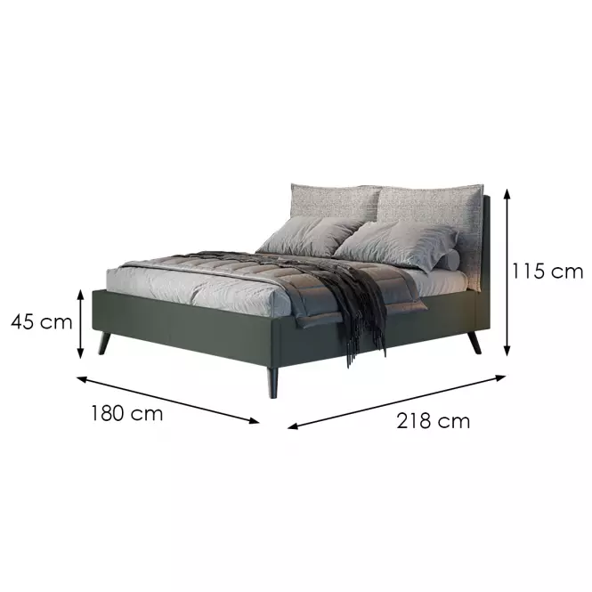 Posteľ Dantaria 180x200 Letto 39/Coco 87,2
