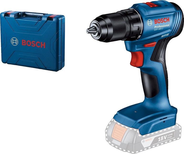 Skrutkovač - vŕtačka Bosch Professional 18V GSR 185-LI SOLO