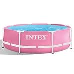 INTEX Rámový bazén okrúhly ružový 2,44x0,76 m 28290NP