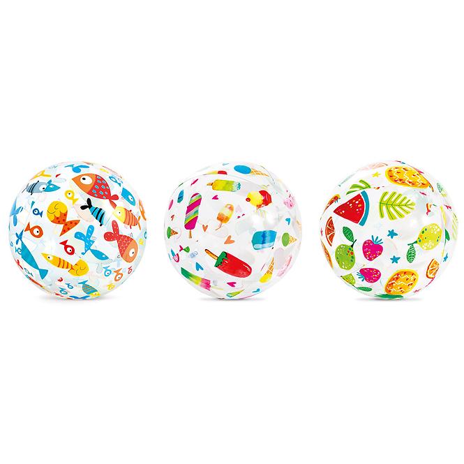 Nafukovacia lopta Lively Print 3+ 0,51 m 59040NP