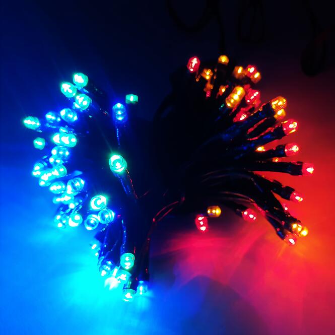 Vianočné svetielka LED 100l 13/21/bat zew.pg.+Tm. Multi,2