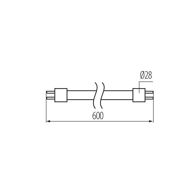 Lampa LED T8-9W 4000K neutrálna farba 26062