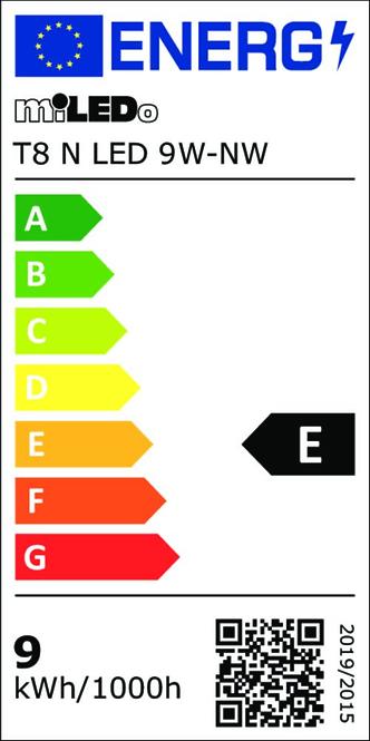 Lampa LED T8-9W 4000K neutrálna farba 31194