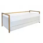 Detská posteľ Tapczan Victor+Sz+M Biely 80x180
