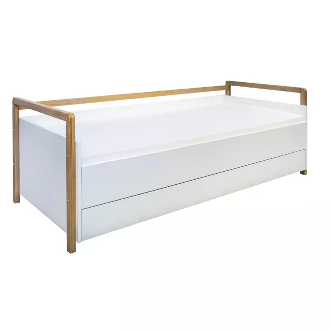 Detská posteľ Tapczan Victor+Sz+M Biely 80x180