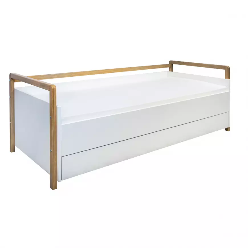 Detská posteľ Tapczan Victor+Sz+M Biely 80x180