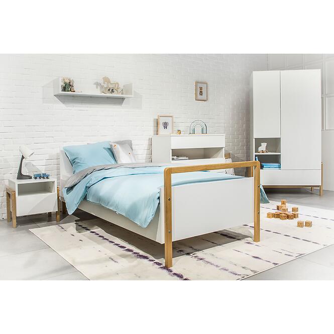 Detská posteľ Victor+M biela 80x180