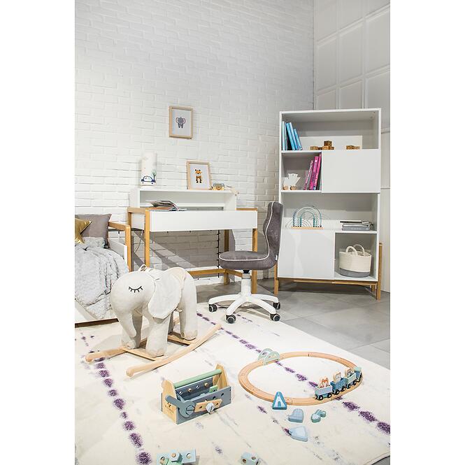 Detská posteľ Victor+M biela 80x180