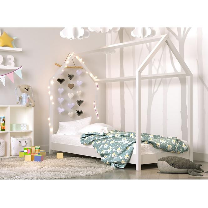 Detská posteľ Bella Biely 80x160