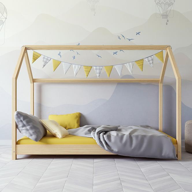Detská posteľ Bella Prirodzené 80x160