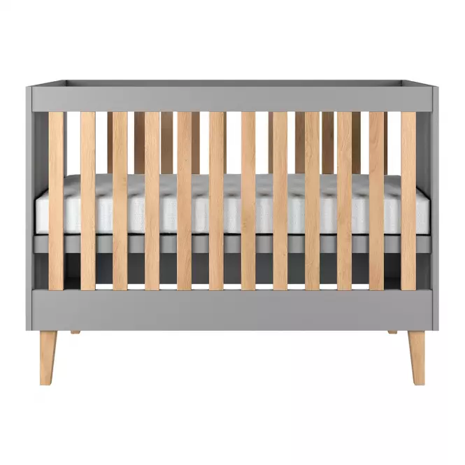Detská postieľka Dziecięce Kubi Šedá 60x120