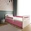 Detská posteľ Tomi+Sz Ružová 80x160,5