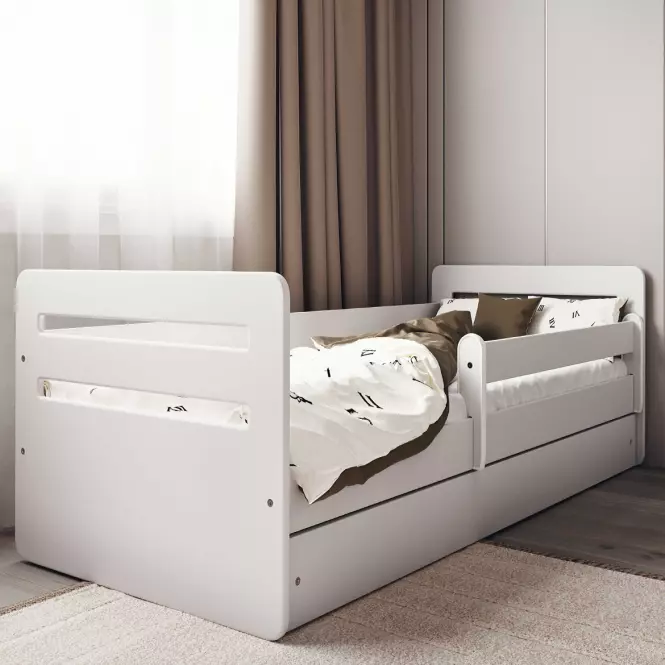 Detská posteľ Tomi+Sz+M Biely 80x140