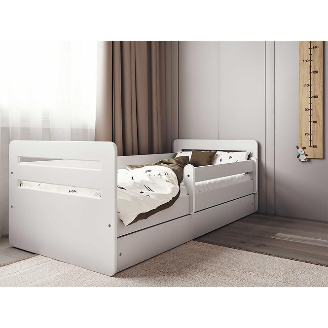 Detská posteľ Tomi+Sz+M Biely 80x160