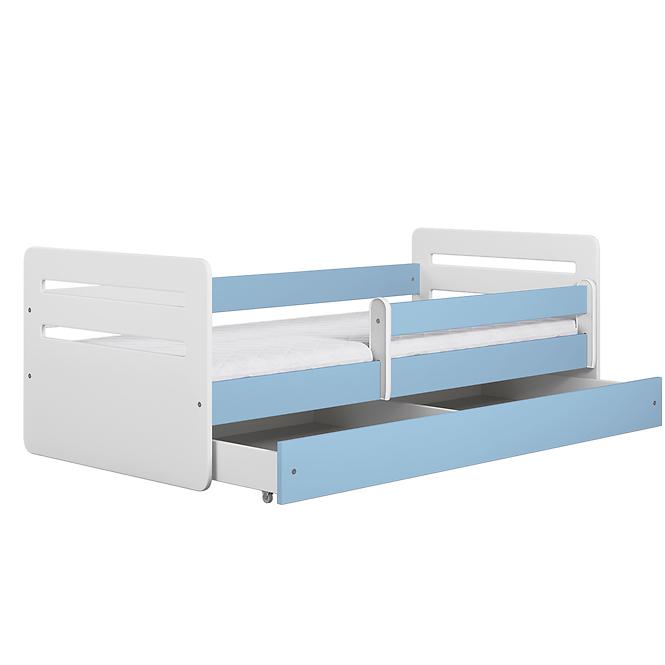 Detská posteľ Tomi+Sz+M Modrá 80x160
