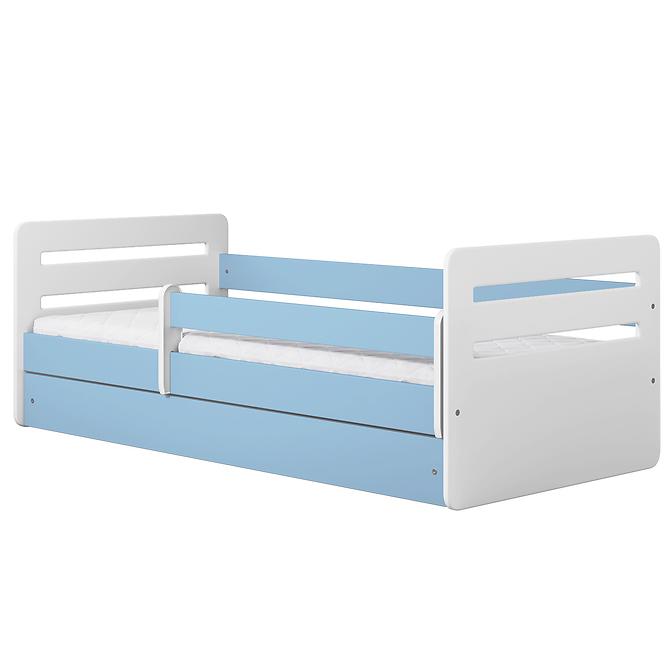 Detská posteľ Tomi+Sz+M Modrá 80x180