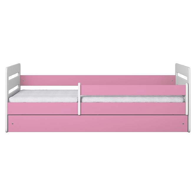 Detská posteľ Tomi+Sz+M Ružová 80x180