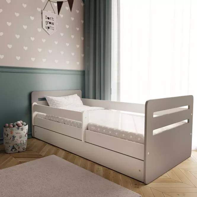 Detská posteľ Tomi+Sz+M Mix Šedá 80x180