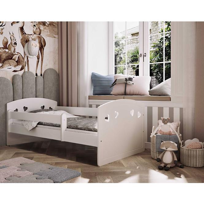 Detská posteľ Julia +M biely 80x160