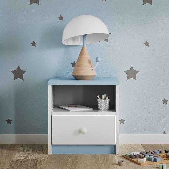 Nočný stolík Babydreams Modrá