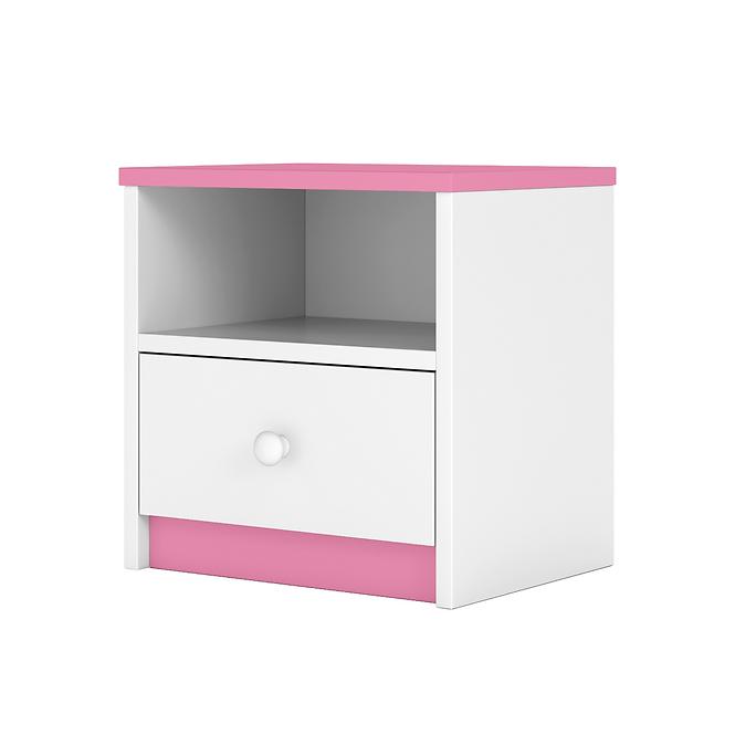 Nočný stolík Babydreams Ružová