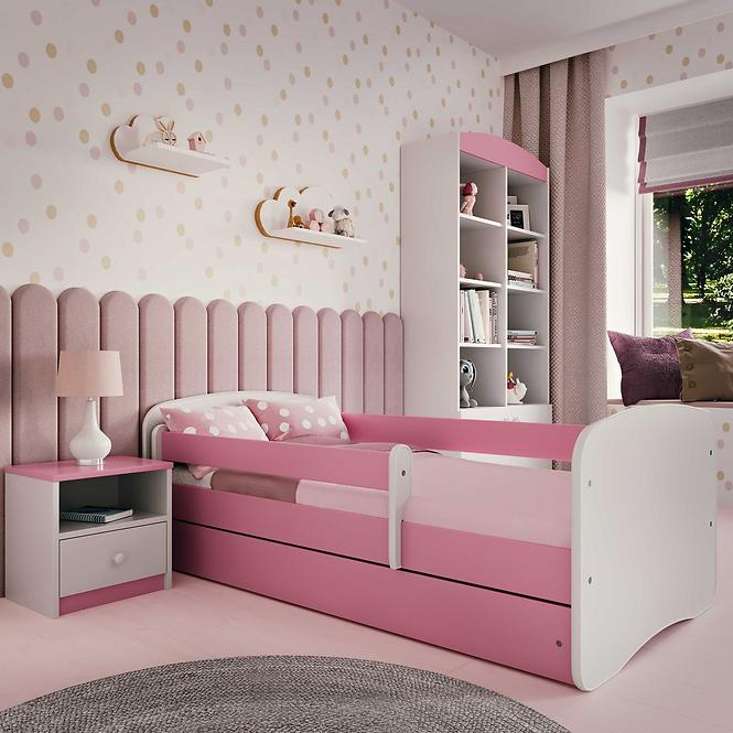 Nočný stolík Babydreams Ružová