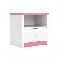 Nočný stolík Babydreams Ružová