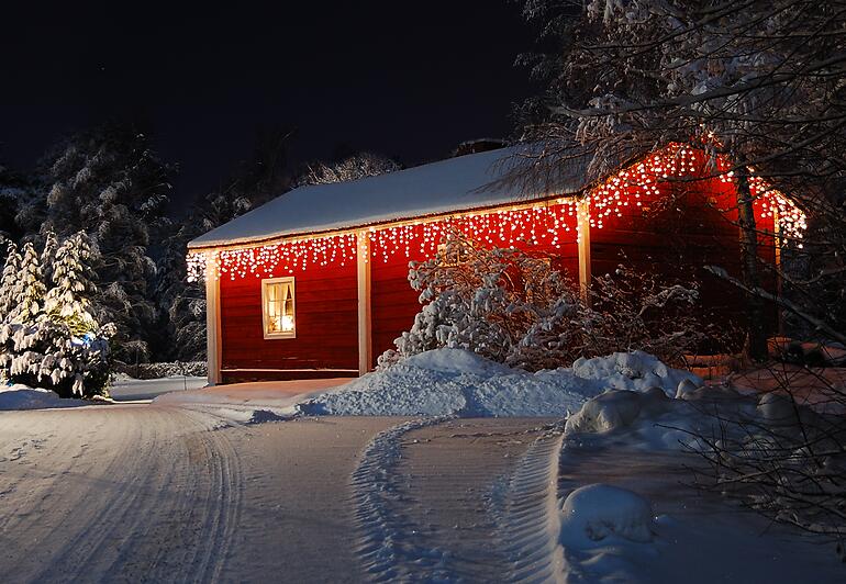 Vianočné svetielka LED cencúle 100l vonkajšie Trans+gn+flash biely kábel 10,4