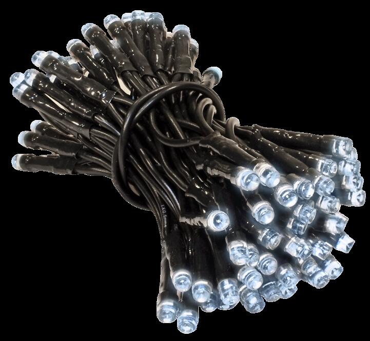 Vianočné svetielka LED 100l 13/21/bat zew.pg.+Tm. Cw