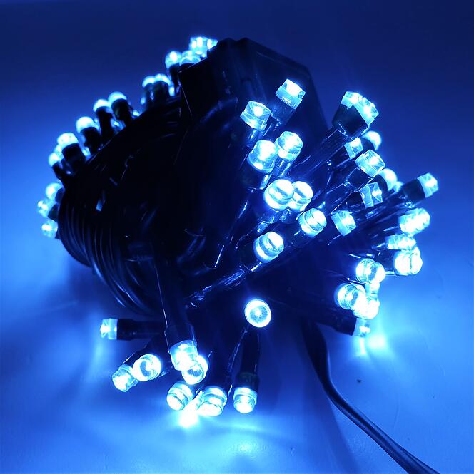 Vianočné svetielka LED 100l 13/21/bat zew.pg.+Tm. Cw