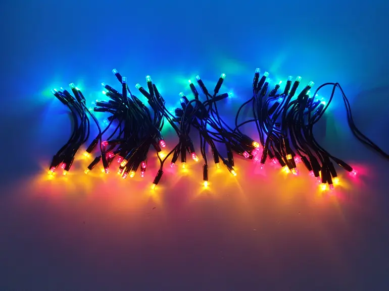 Vianočné svetielka LED 100l 652/21 vonkajšie Multi