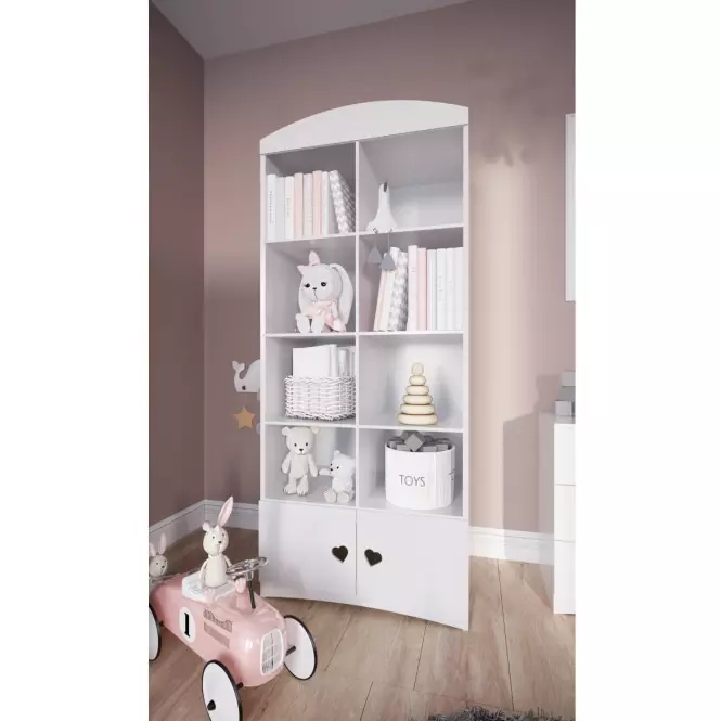 Regál Julia Biely,6