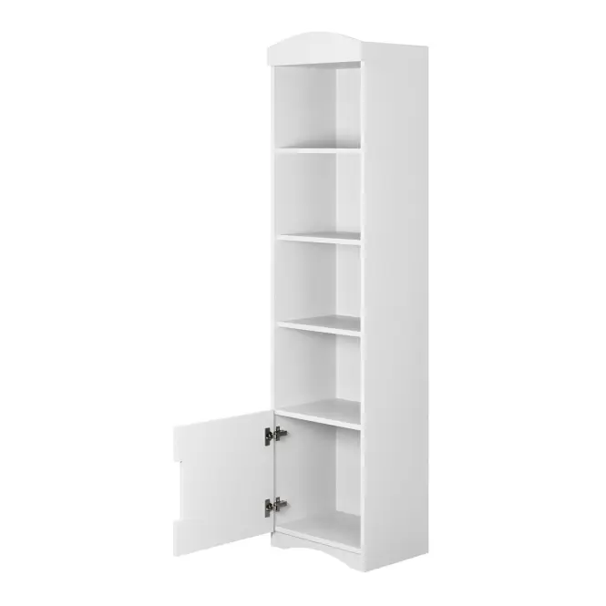 Regál Classic jednoduchý biely,4