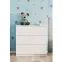 Detská komoda Babydreams biela,6