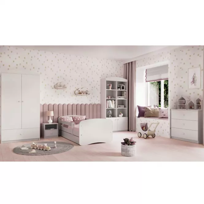 Detská komoda Babydreams biela