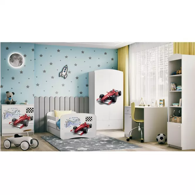 Komoda Pre Detská Babydreams Biely – Racer