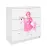 Detská komoda  Babydreams Biely – Princezná 1