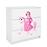 Detská komoda  Babydreams Biely – Princezná 1