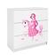 Detská komoda  Babydreams Biely – Princezná 1