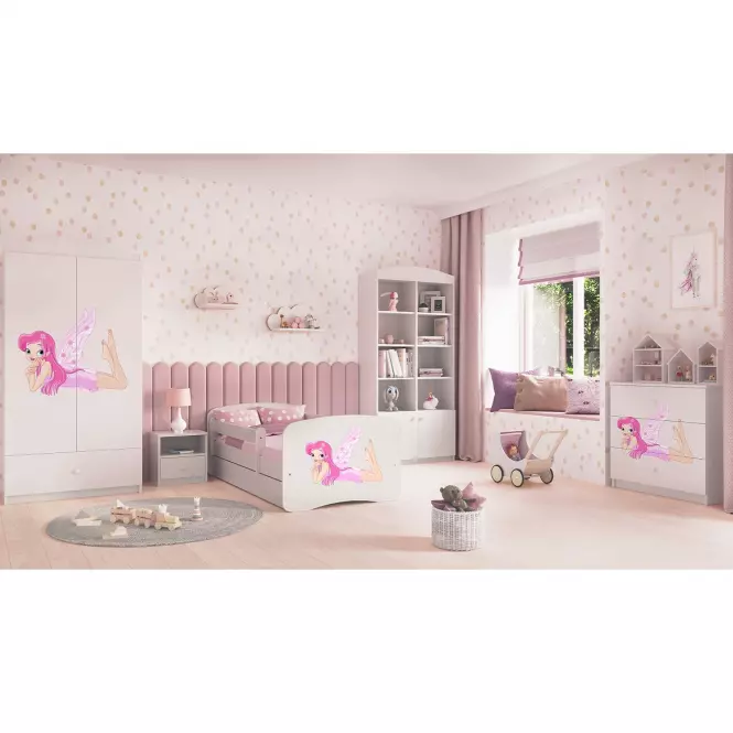 Komoda Pre Detská Babydreams Biely – Víla 2