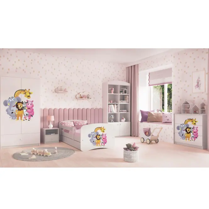Detská komoda  Babydreams biela – Zoo,8