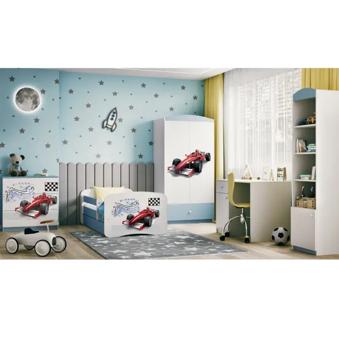 Detská komoda Babydreams modrá – Formula,6