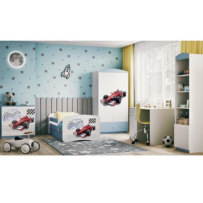 Komoda Pre Detská Babydreams Modrá – Racer