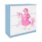 Detská komoda Babydreams modrá – Princezná 1