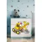 Detská komoda  Babydreams modrá – Rýpadlo,5